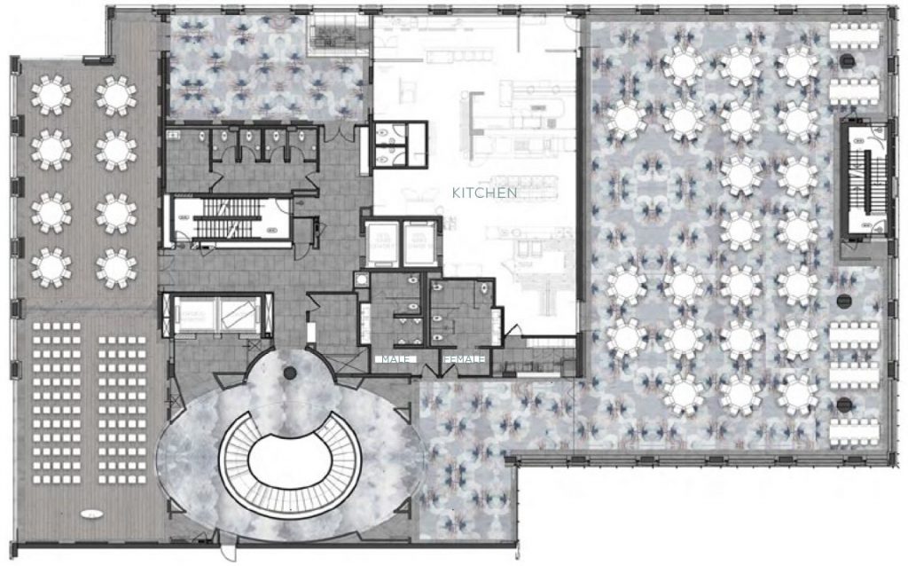The Pearle Hotel event room layout options
